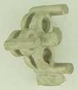 14KW 3 STONE (TRI SHAPE) 3/2.5mm RD