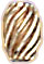 S.S. CORR. OVAL BEAD 4.75x3.75mm