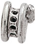 PLAT CAST ROUNDEL CHANNEL 12/.03