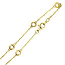 14KY DIAMONDS BY THE YARD 5/.05 BRACLET