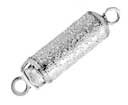 S.S. SPARKLE FINISH BARREL CLASP