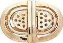 14KY FANCY OVAL CLASP 16/.01 26x18mm