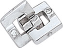 14KW DIA PUZZLE CLASP