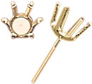 14KW 6PR SCREW POST DIA STUDS .05@
