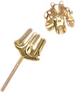 14KW 6PR BUTTERCUP SCREW STUDS .03@
