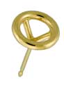 14KY MARTINI BEZL SCREW POST  .15
