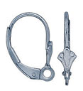 PLAT EURO WIRE W/FLEUR DE LIS 13.75x8.75mm