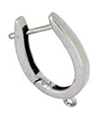 14KW SHINY RUSSIAN BACK EARRING