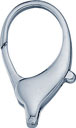 S.S. LOBSTER CLAW W/LOOP 30x17.3mm