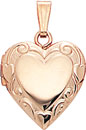 14KY HEART LOCKET