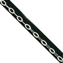 PLAT FINISHED FLAT DIA CUT CABLE CHAIN 15