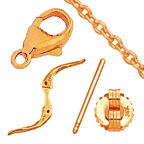 ROSE GOLD FINDINGS
