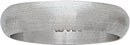 PLAT 1/2 RD PLAIN WEDDING BAND 4mm SZ 10