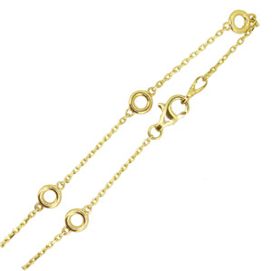 14KY DIAMONDS BY THE YARD 5/.05 BRACLET