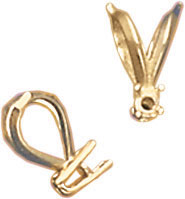 14KW 4PR WIRE PENDANT .01 W/LARGE BAIL