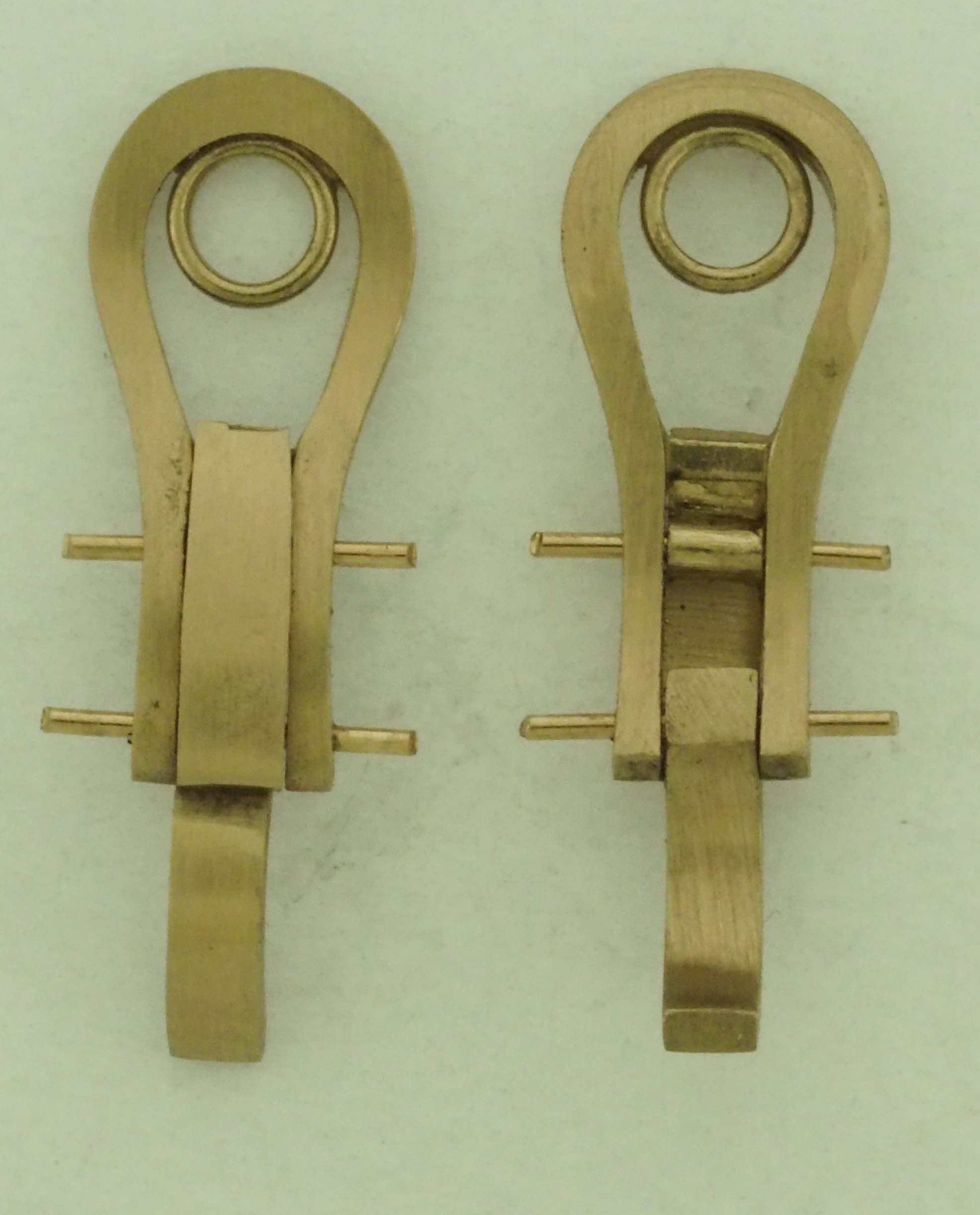 18KW HEAVY EURO CLIP BACKS 20mm